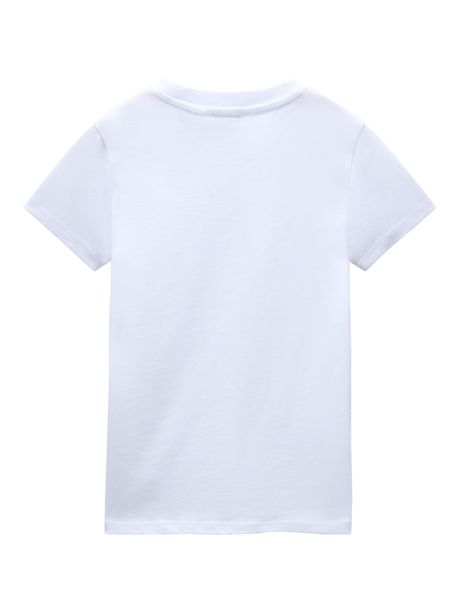 Product image 4 of 4, which shows Napapijri Kids' Salis Cotton T-Shirt, White, 6 years