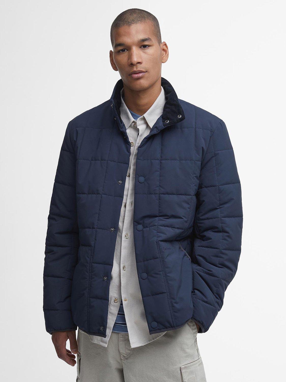 Barbour Shoreman Quilted Jacket Navy