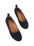 KG Kurt Geiger Mackie Suede Ballerina Pumps, Navy