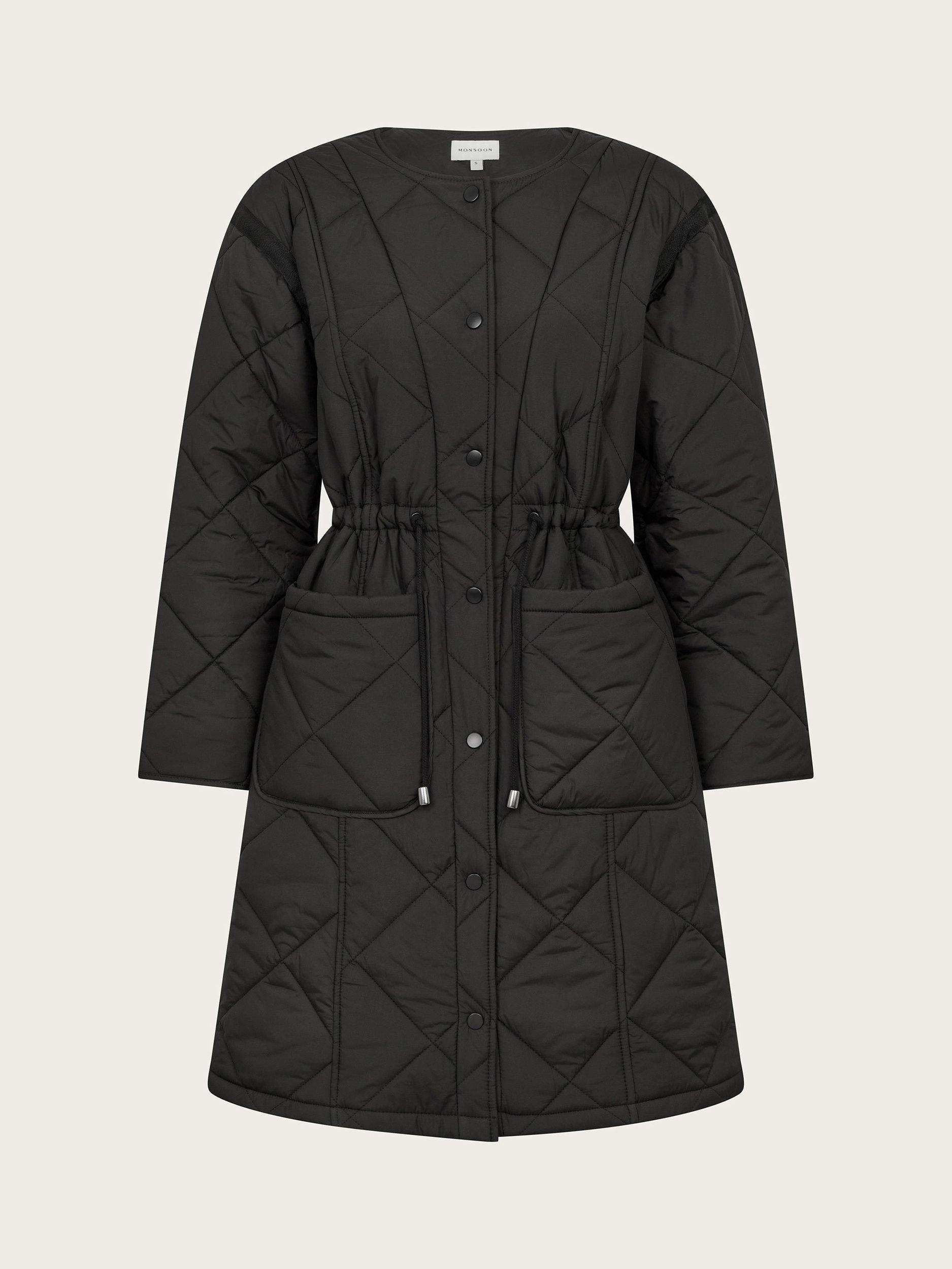 Monsoon quilted coats deals