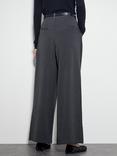 Monsoon Wren Wide Leg Trousers, Grey