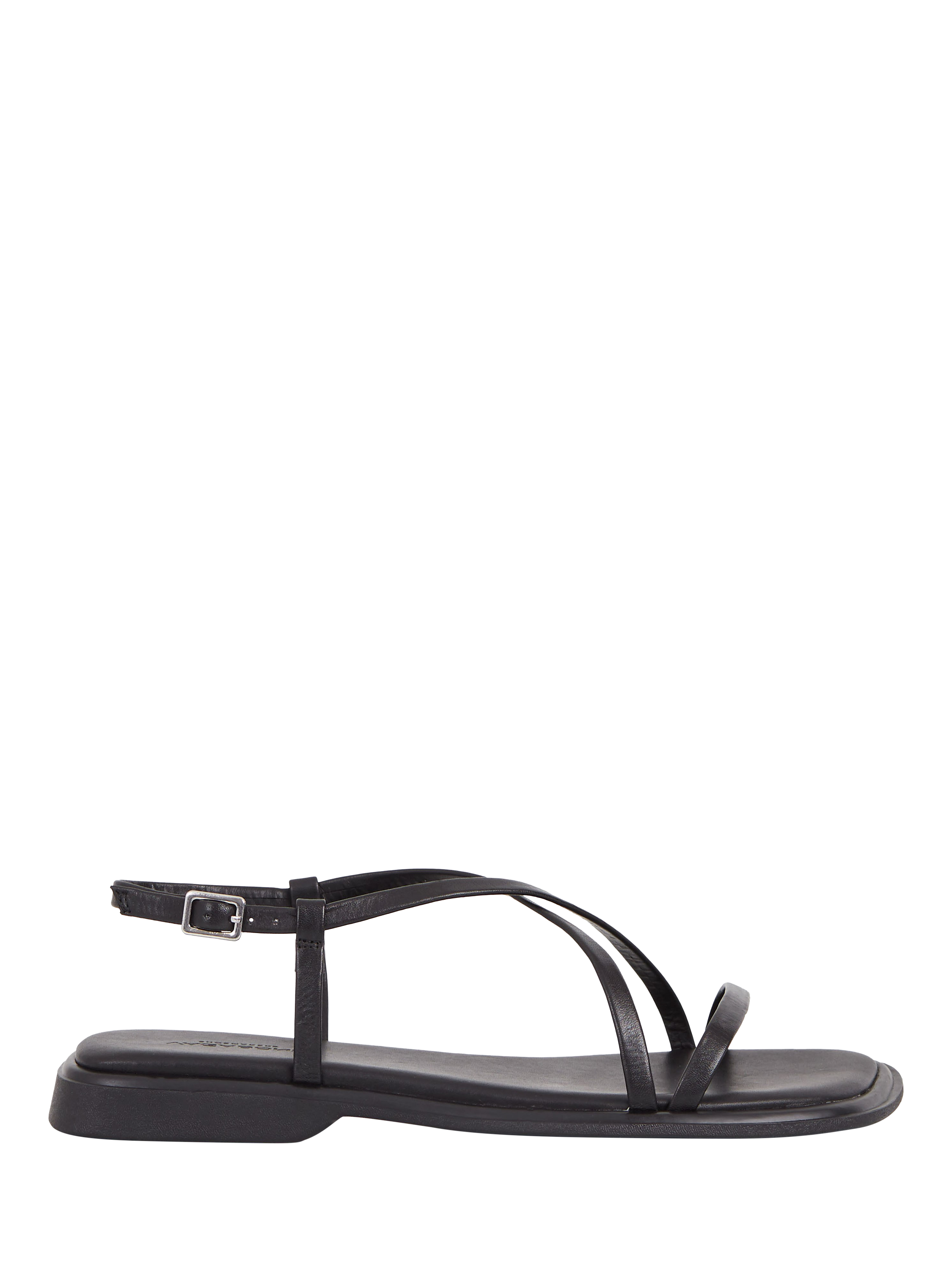 Product image 1 of 3, which shows Vagabond Shoemakers Izzy Leather Strappy Sandals, Black, 5