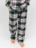 Cyberjammies Forrest Check Pyjama Bottoms, Green