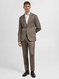 Mango Paris Super Slim Fit Blazer, Light Beige