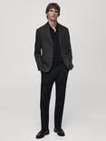 Mango Aneto Blazer, Charcoal