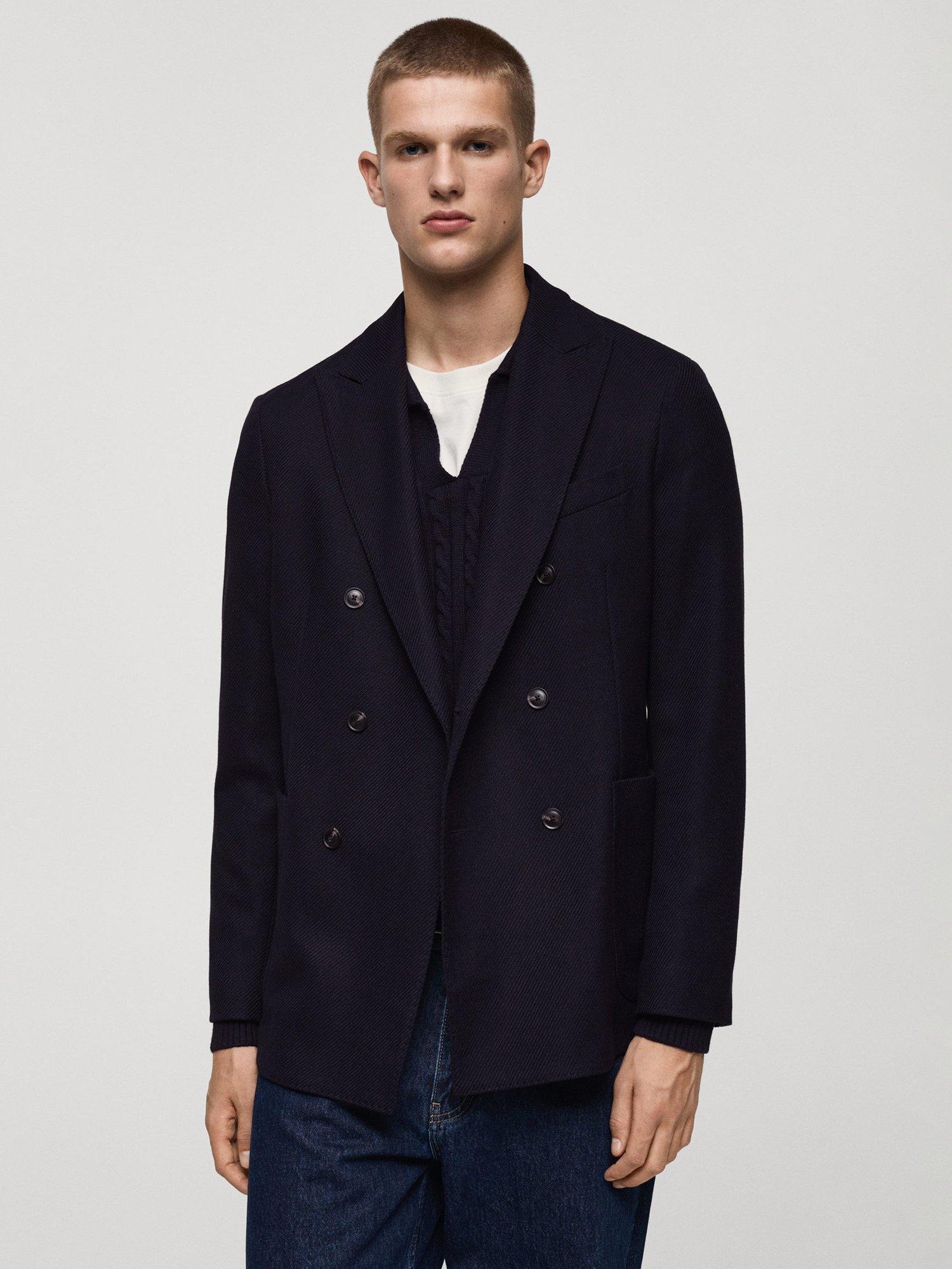Mango Ivrea Blazer, Navy