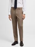 Mango Milan Slim Fit Trousers, Light Beige