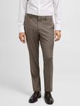 Mango Paris Super Slim Fit Trousers, Light Beige