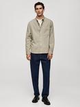 Mango Jazz Cotton Shirt, Green