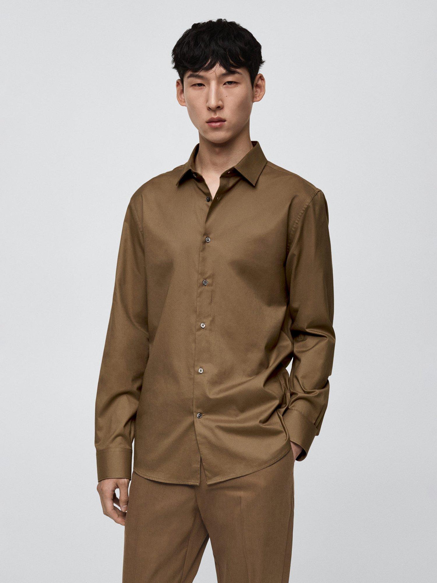 Mango Veiram Cotton Regular Fit Shirt