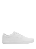 Vans Ward Canvas Low Top Trainers, White