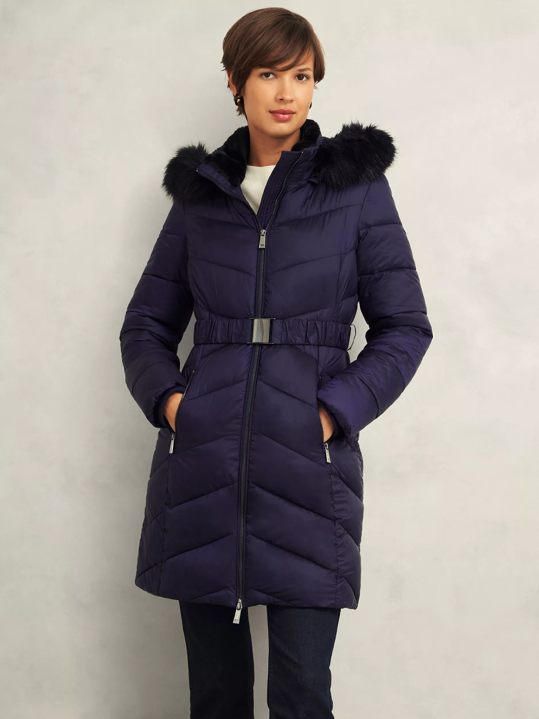 Women s Coats Jackets Hobbs Quilted John Lewis Partners