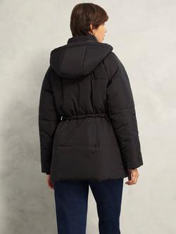 Hobbs Cara Puffer Coat, Black - view 2, Black