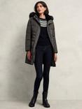 Hobbs Jaymie Puffer Coat, Charcoal