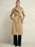 Hobbs Petite Livia Wool Coat, Hobbs Camel