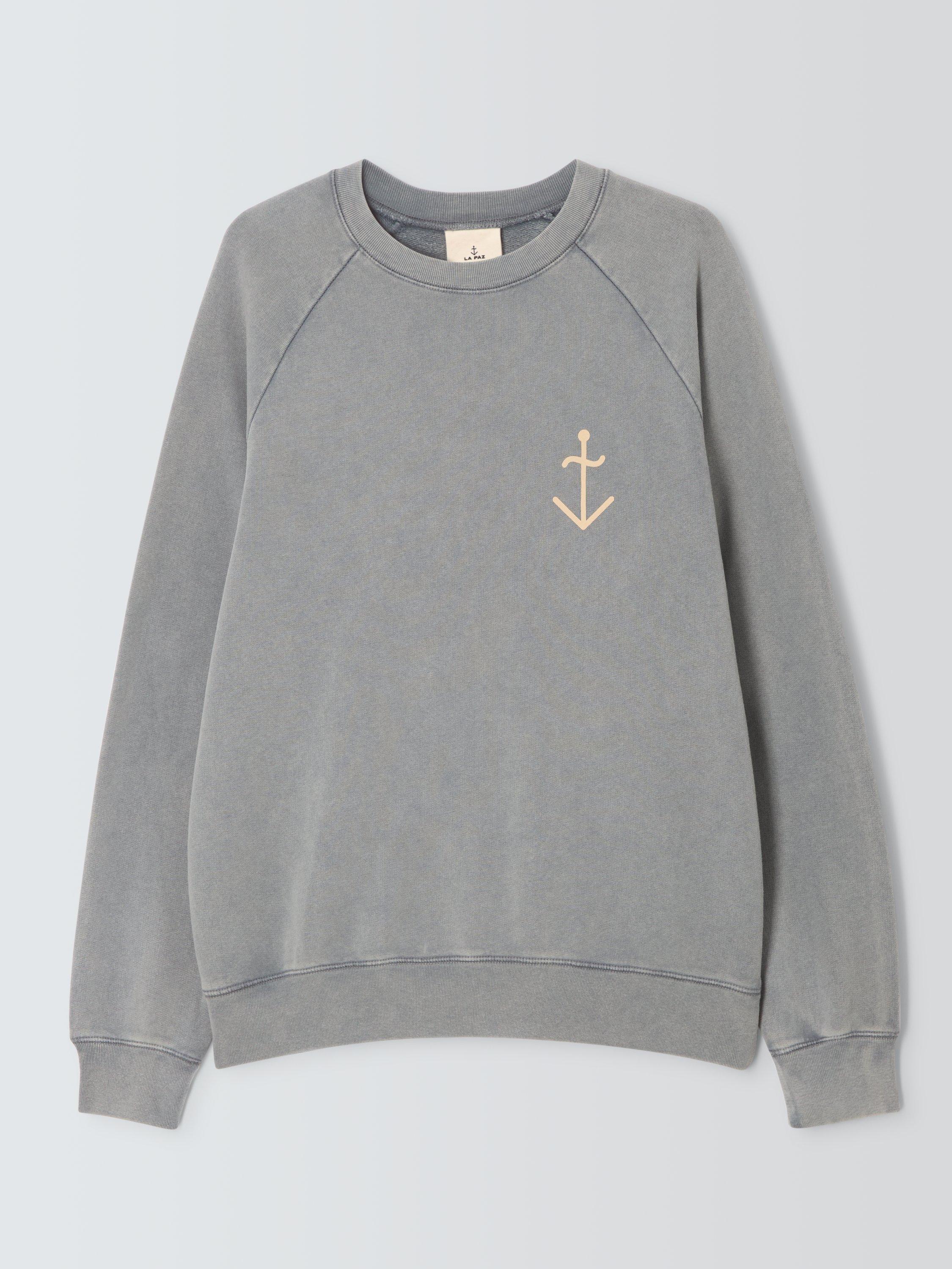 Product image 4 of 6, which shows La Paz Cunha Cotton Sweatshirt, Pearl Pale Yellow, M