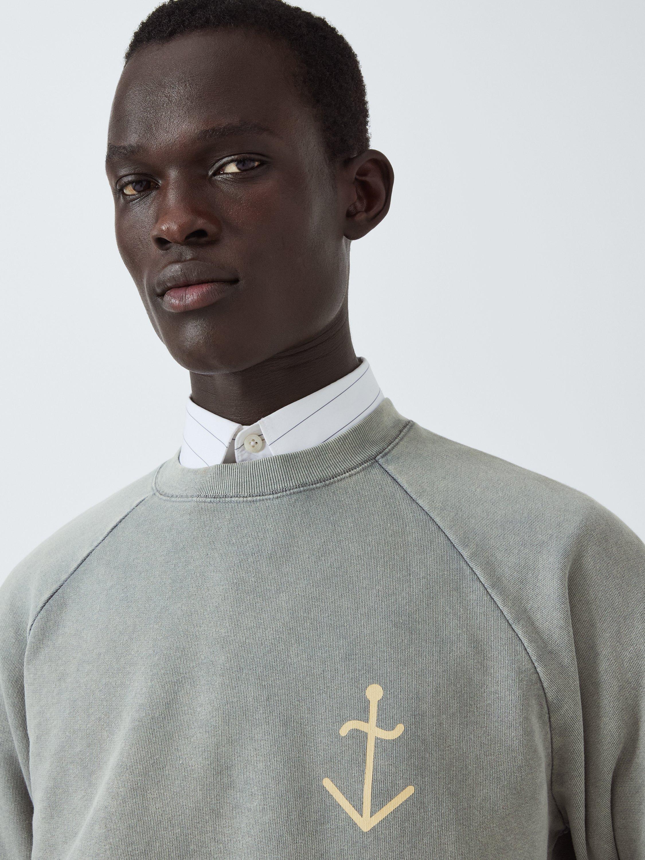 Product image 5 of 6, which shows La Paz Cunha Cotton Sweatshirt, Pearl Pale Yellow, M