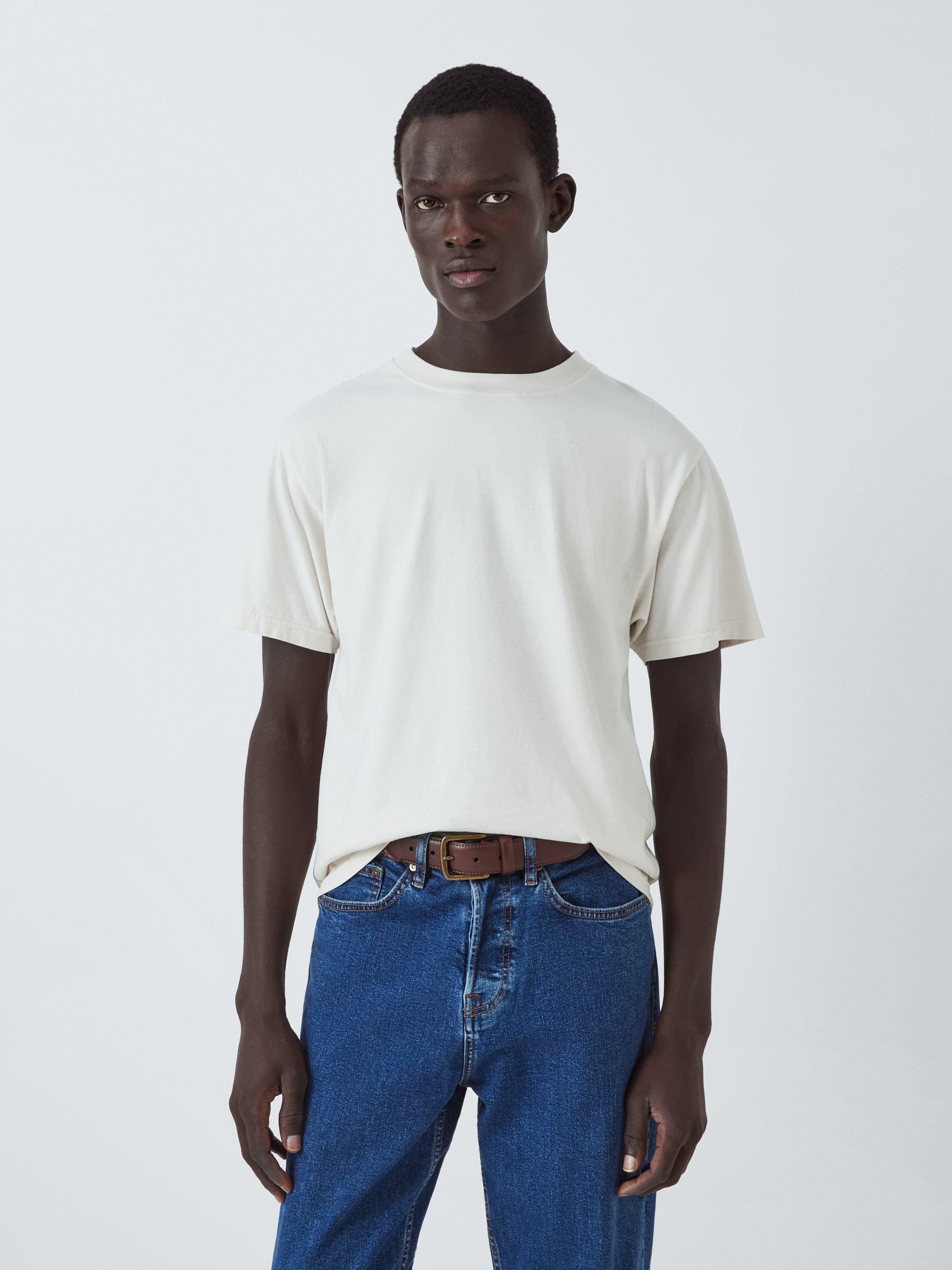 Product image 1 of 6, which shows La Paz Botelho Cotton T-Shirt, Swallow Postcard, M