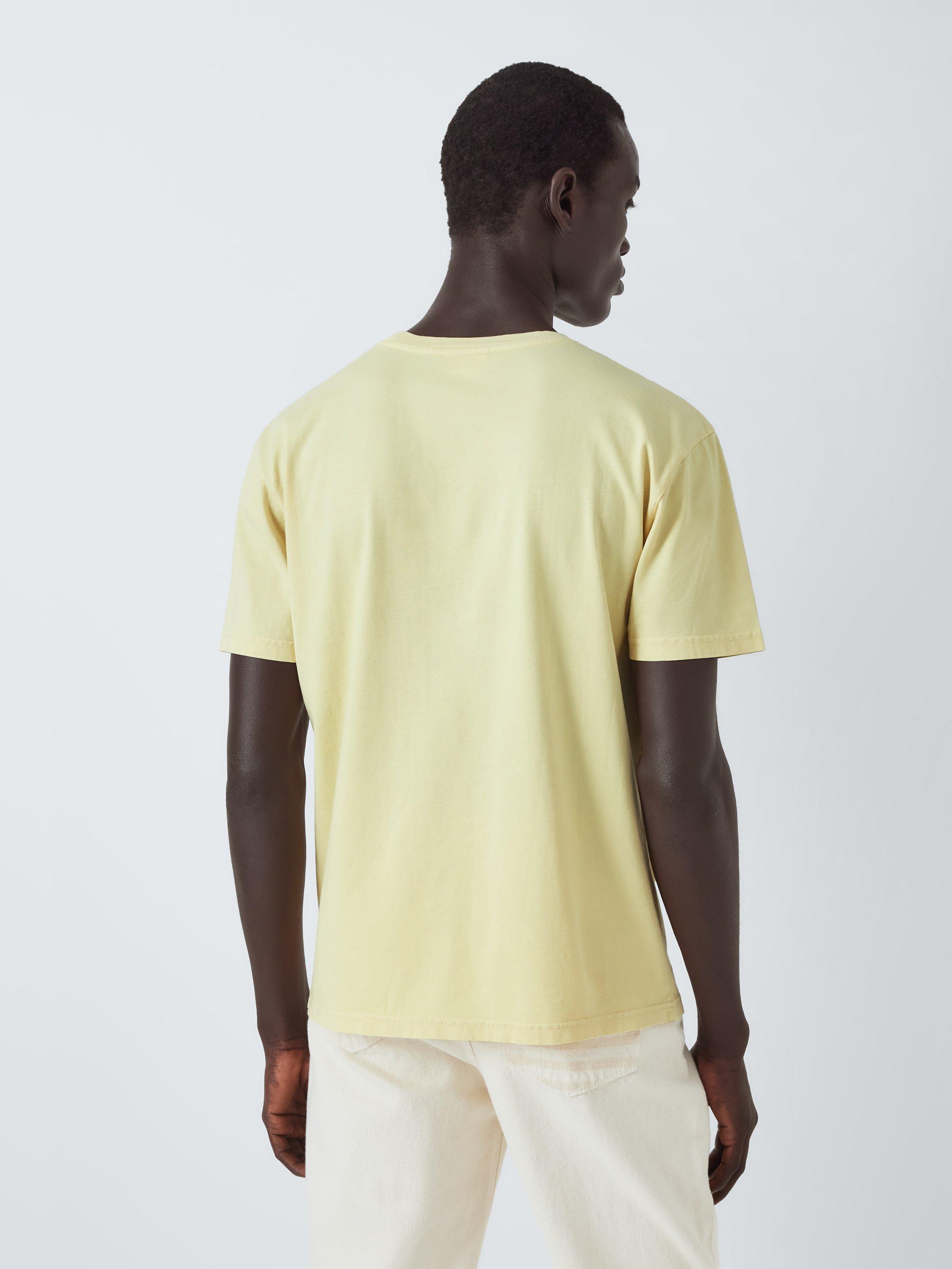 Product image 2 of 6, which shows La Paz Dantas Cotton T-Shirt, Yellow Azure, XL