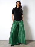 Ro&Zo Full Maxi Skirt, Green