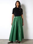 Ro&Zo Full Maxi Skirt, Green