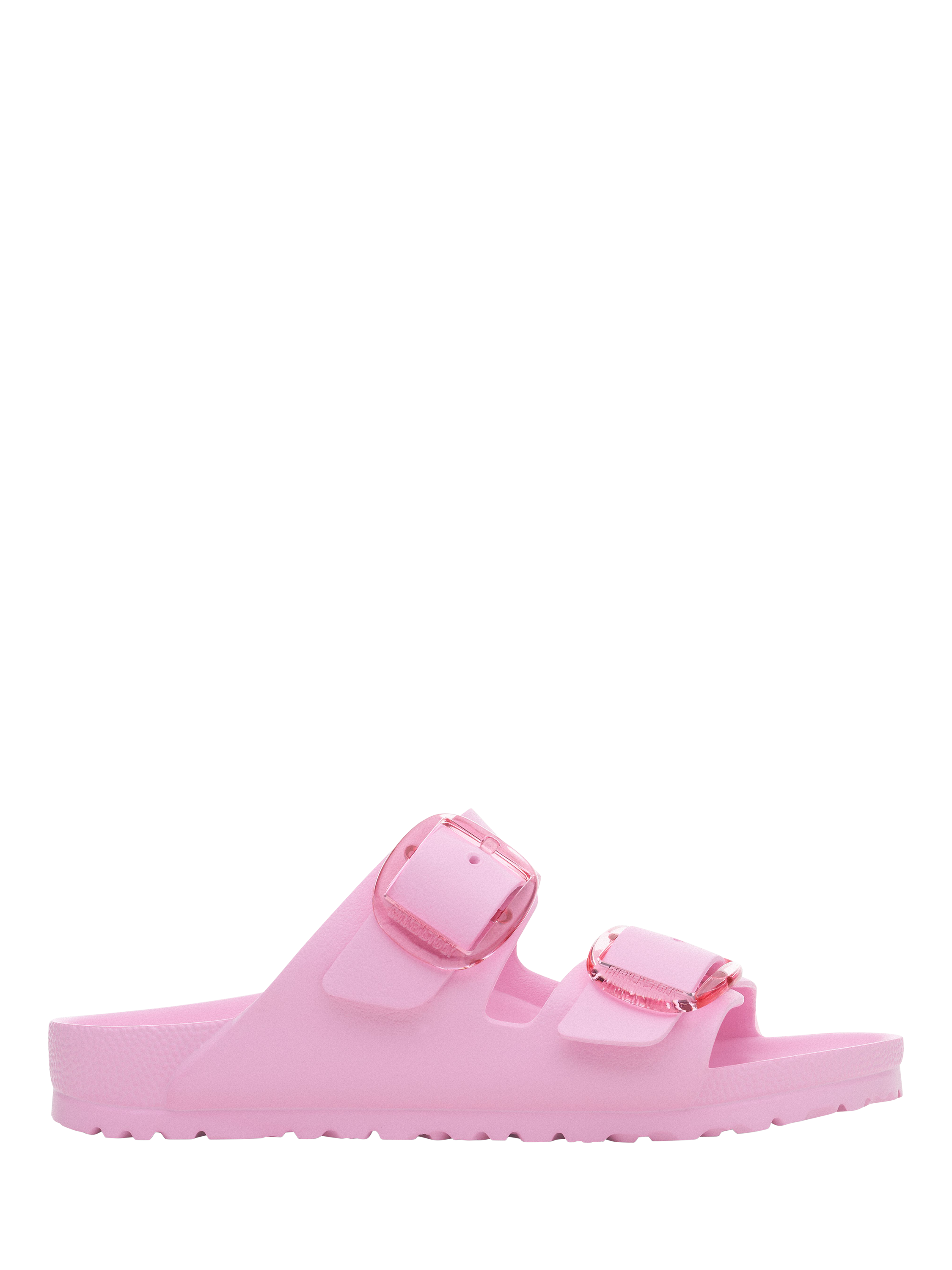 Product image 1 of 3, which shows Birkenstock Arizona EVA Double Strap Sandals, Fondant Pink, EU36