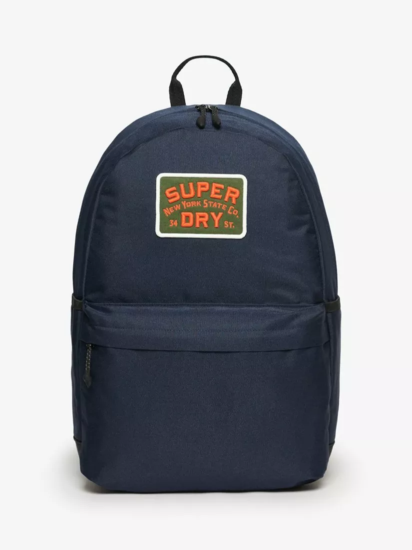 Superdry navy backpack online