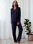 Chelsea Peers Modal Blend Long Maternity Pyjama Set