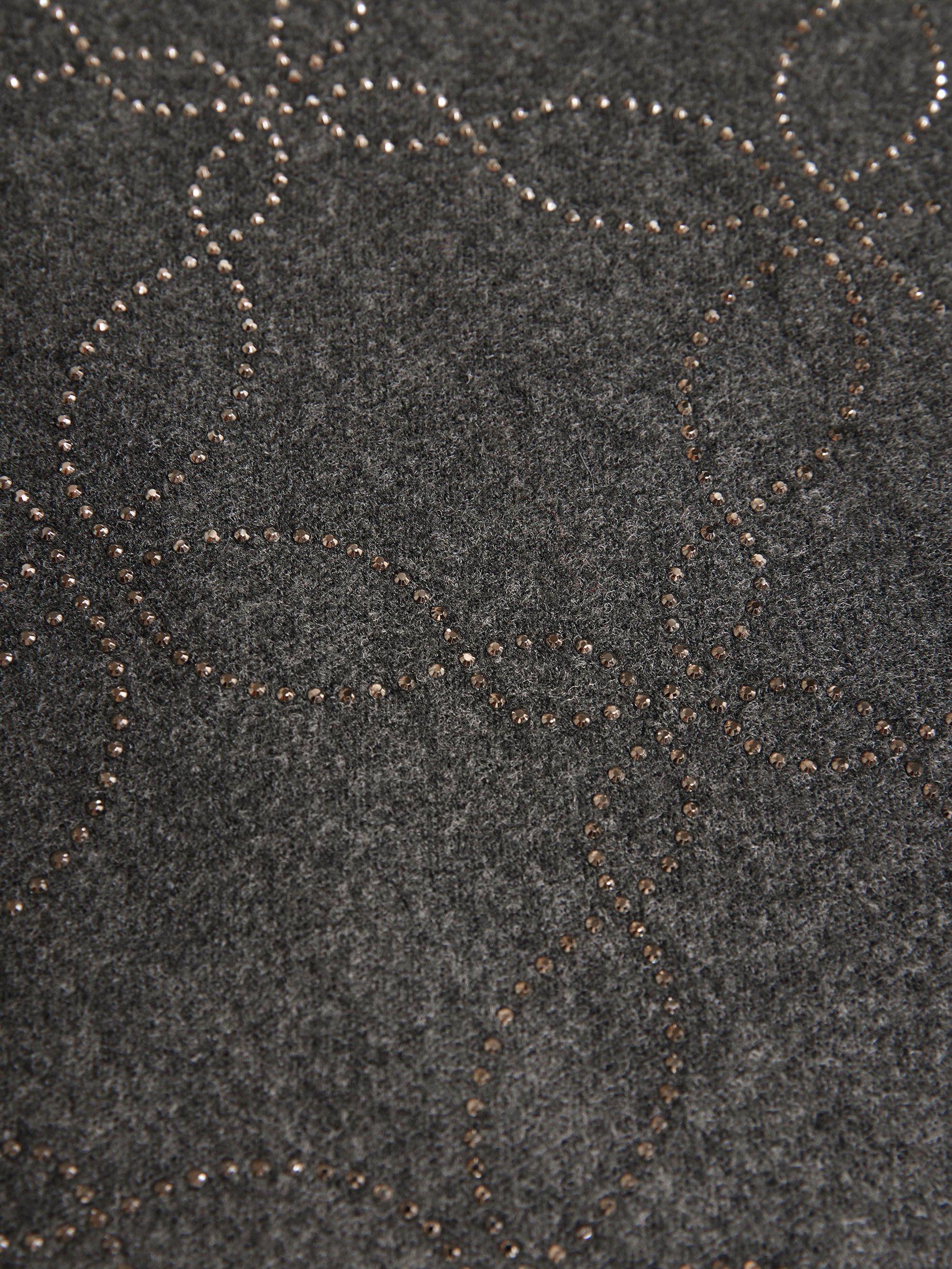 Product image 2 of 3, which shows James Lakeland Mandala Scarf, Charcoal