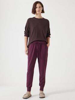 HUSH Amie Joggers - view 2, Wine Red