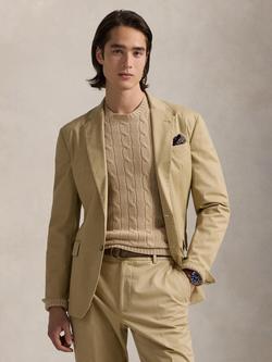 Polo Ralph Lauren Unconstructed Modern Suit Jacket, Monument Tan, Monument Tan