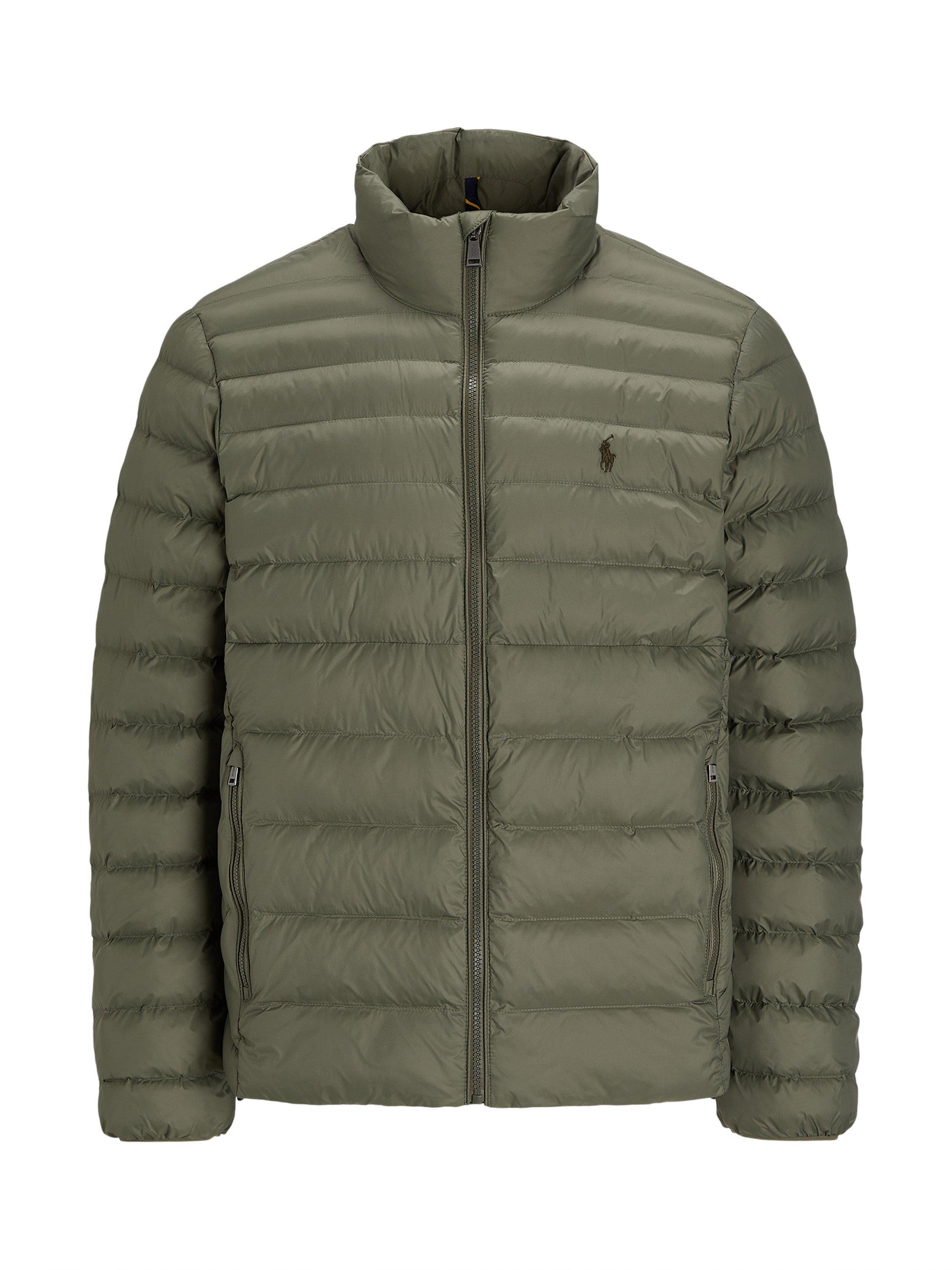 Ralph Lauren Terra Water Repellent Packable Puffer Jacket Cruise Olive