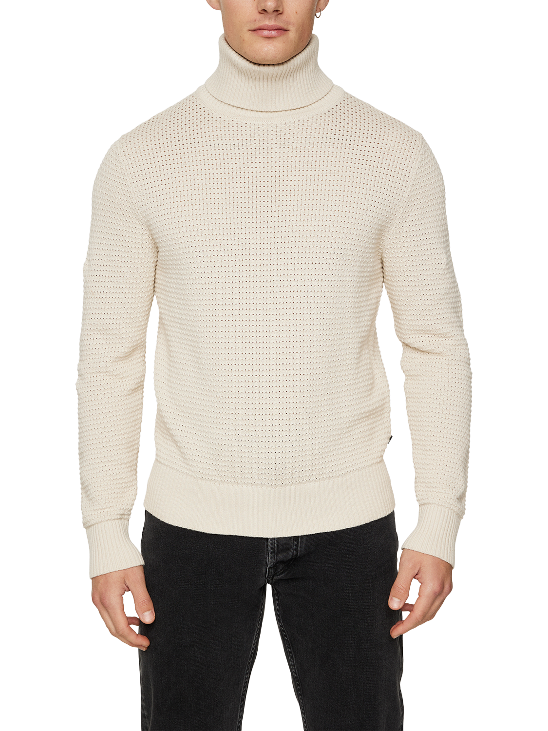 J.Lindeberg Olivero Turtleneck Sweater, Moonbeam