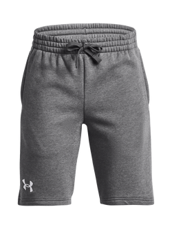 Under Armour Kids' Rival Fleece Shorts, Castlerock, Castlerock