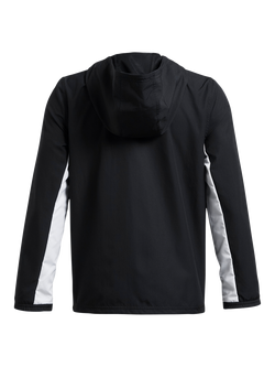 Under Armour Kids' Rival Water Repellent Jacket, Black - view 2, Black