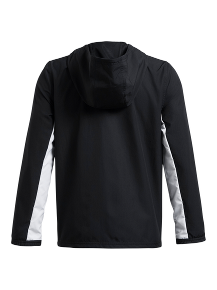 Under Armour Kids' Rival Water Repellent Jacket, Black - view 2, Black