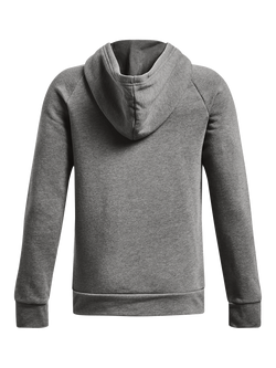 Under Armour Kids' Rival Fleece Hoodie, Castlerock - view 2, Castlerock