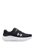 Under Armour Kids' BPS Surge 4 AC Trainers, Black/White