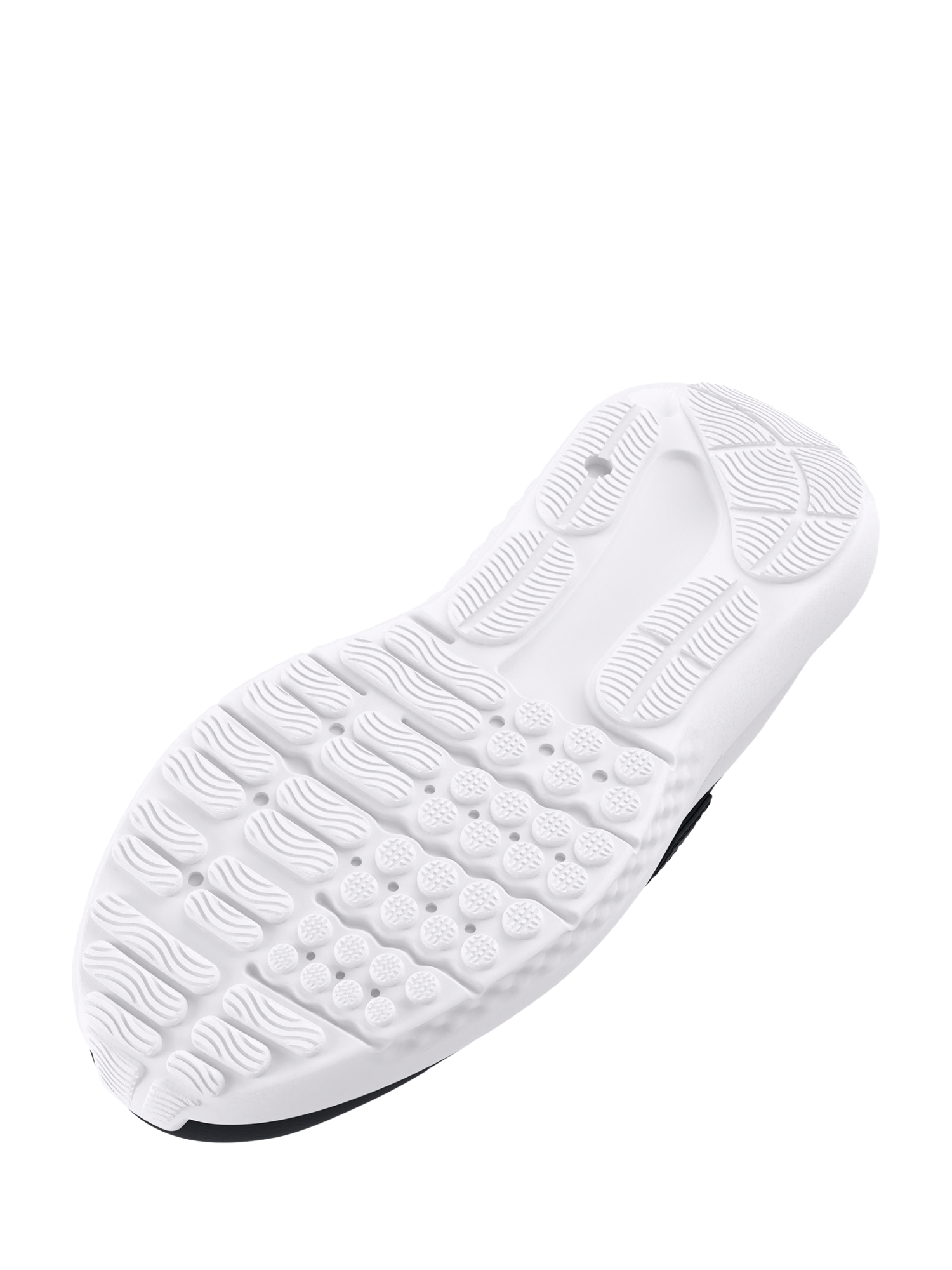 Product image 5 of 5, which shows Under Armour Kids' BPS Surge 4 AC Trainers, Black/White, 10 Jnr