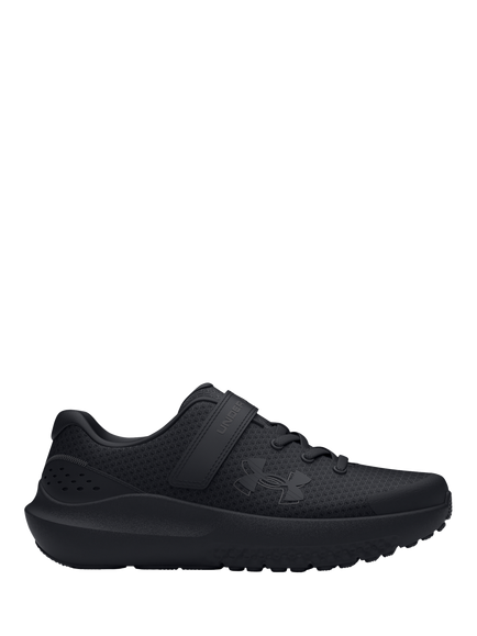Under Armour Kids' BPS Surge 4 AC Trainers, Black, Black