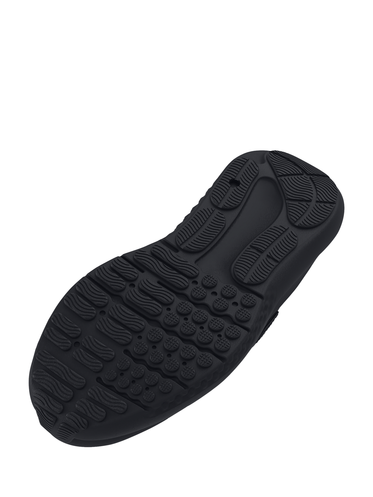 Product image 3 of 5, which shows Under Armour Kids' BPS Surge 4 AC Trainers, Black, 10 Jnr