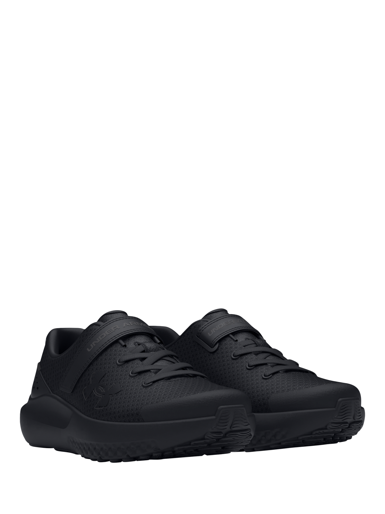 Product image 4 of 5, which shows Under Armour Kids' BPS Surge 4 AC Trainers, Black, 10 Jnr