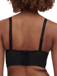 Chantelle Philter Bustier Bra, Black Vinyl