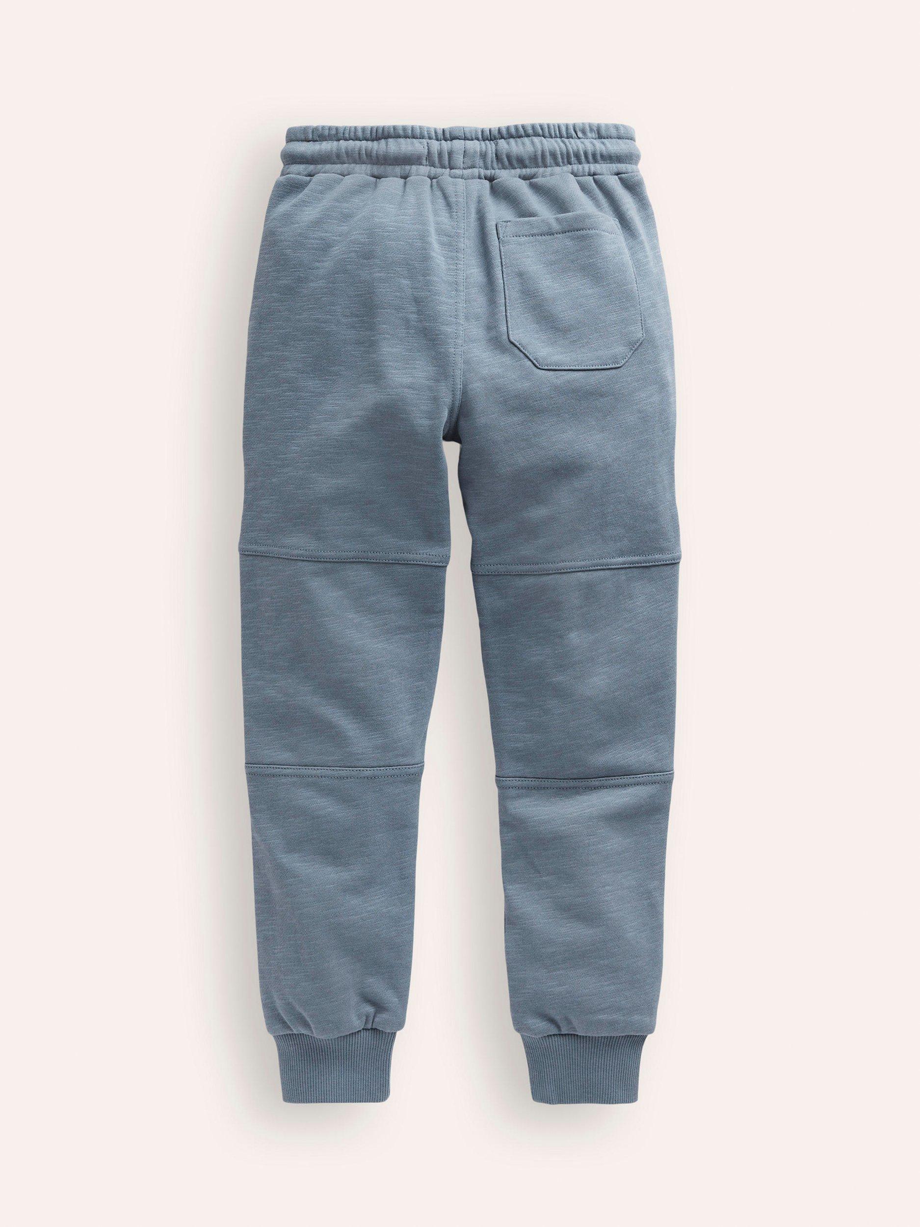 Mini Boden Kids Warrior Knee Joggers Grey Multi