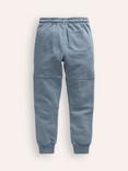 Mini Boden Kids' Warrior Knee Joggers, Grey/Multi