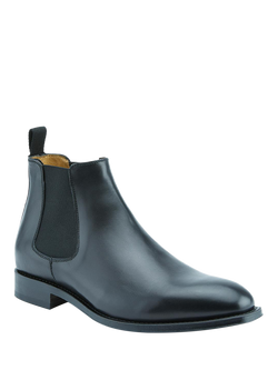 Jones Bootmaker Cheltenham Suede Chelsea Boots - view 2, Black