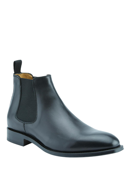 Jones Bootmaker Cheltenham Suede Chelsea Boots - view 2, Black