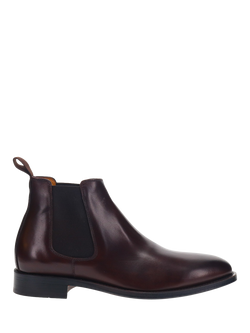 Jones Bootmaker Cheltenham Leather Chelsea Boots, Dark Brown, Dark Brown