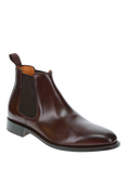 Jones Bootmaker Cheltenham Leather Chelsea Boots, Dark Brown