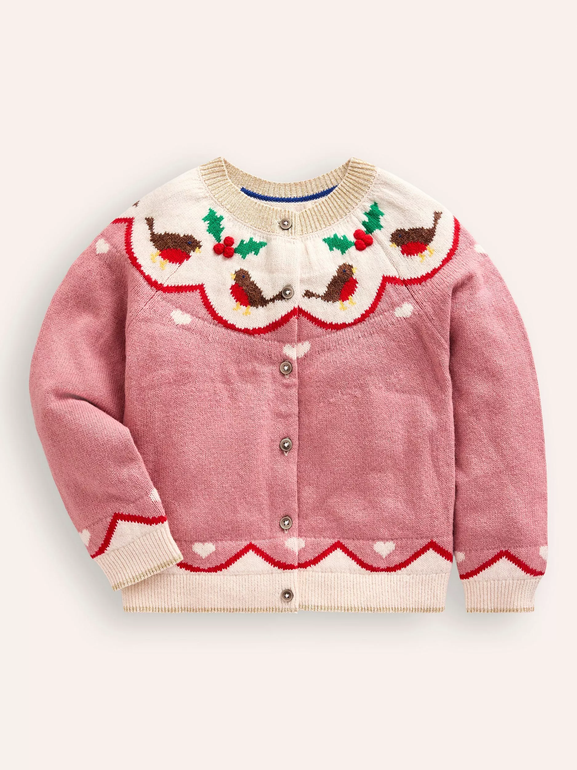 NEW Mini Boden Size 2/3 Strawberry Knit deals Cardigan